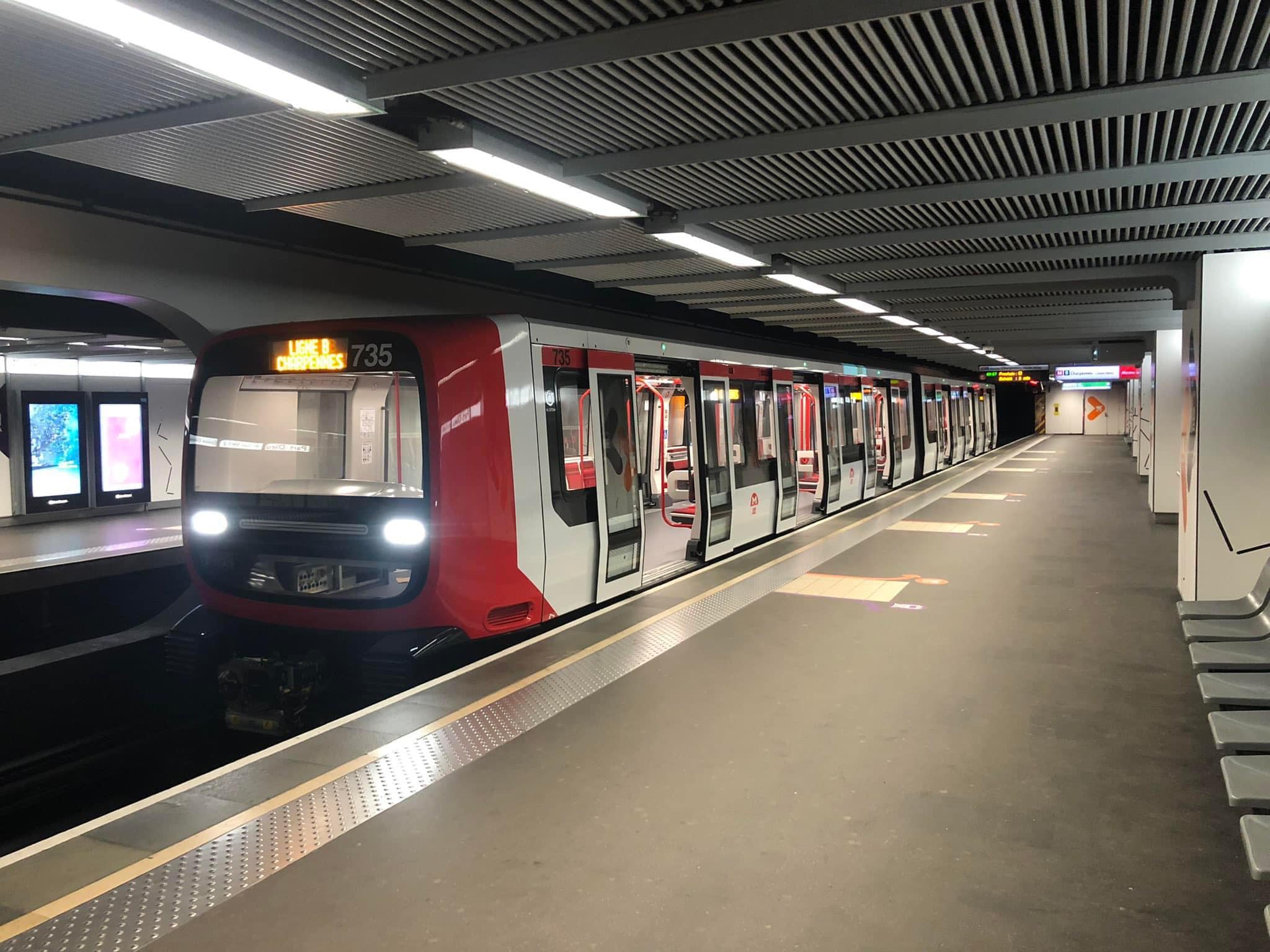 MÉTRO B : ENCORE DES PERTURBATIONS CE MARDI MATIN