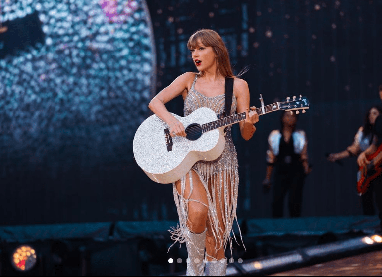 Lyon Taylor Swift en concert au Groupama Stadium en juin 2024