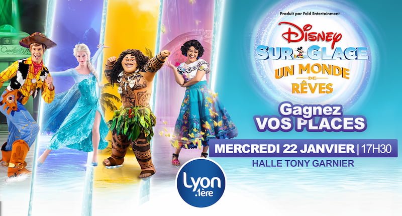 Gagnez vos invitations pour Disney sur Glace !