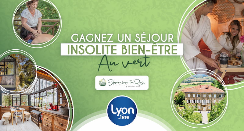 Gagnez votre séjour insolite et bien-être au Vert au Domaine For Rest !